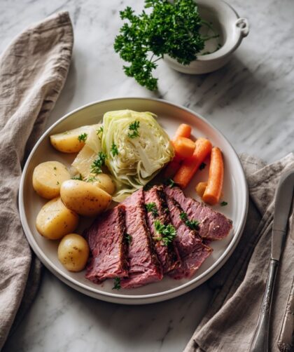 Crock Pot Corned Beef And Cabbage