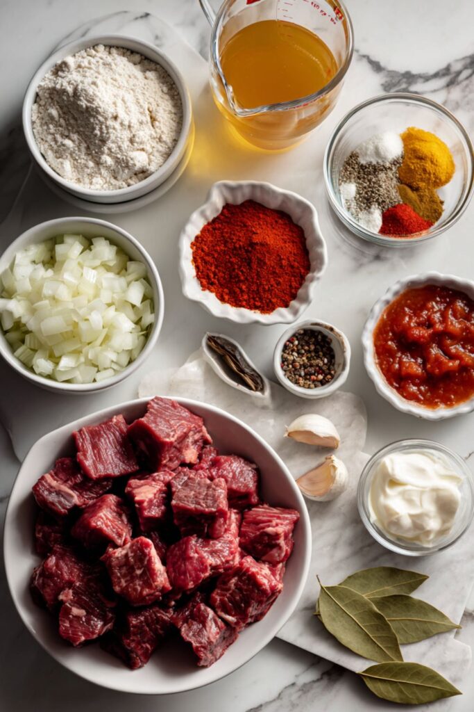 Crock Pot Hungarian Beef Goulash