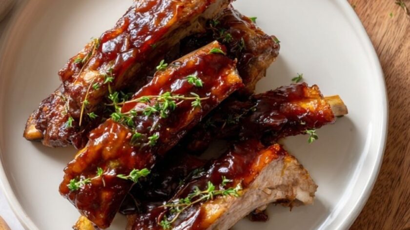 Crock Pot Jerked Beef Short Ribs