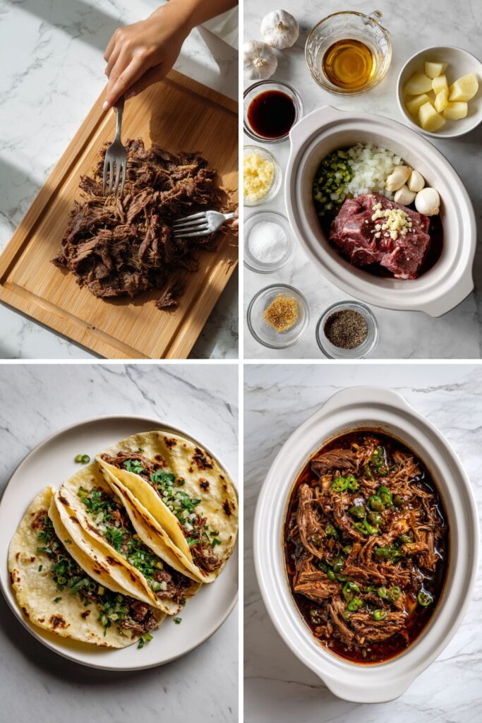 Crock Pot Korean Beef Tacos