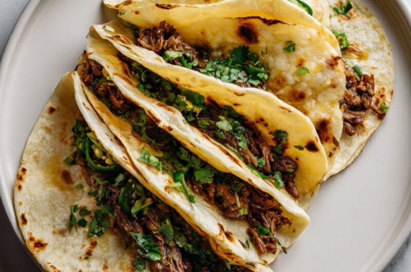 Crock Pot Korean Beef Tacos