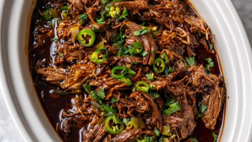 Crock Pot Korean Beef Tacos