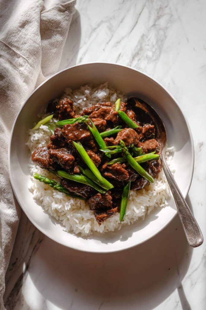 Crock Pot Mongolian Beef