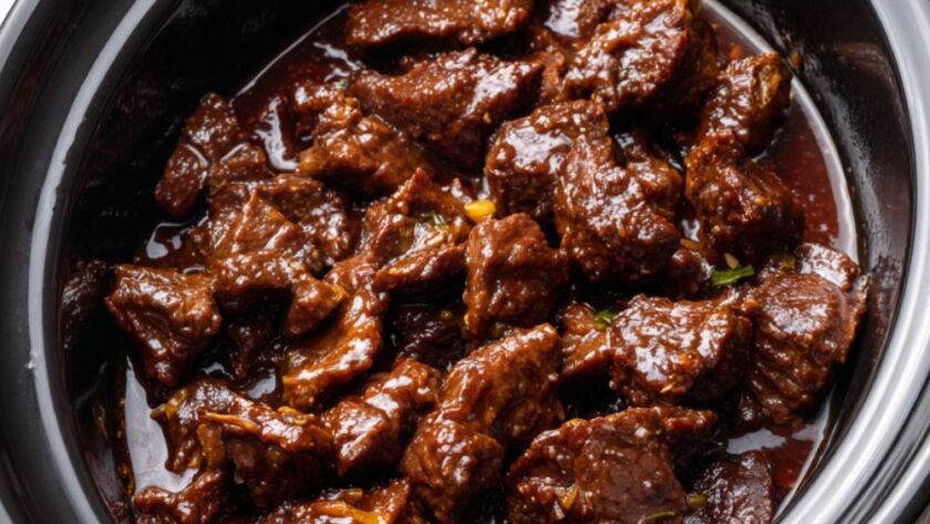 Crock Pot Mongolian Beef