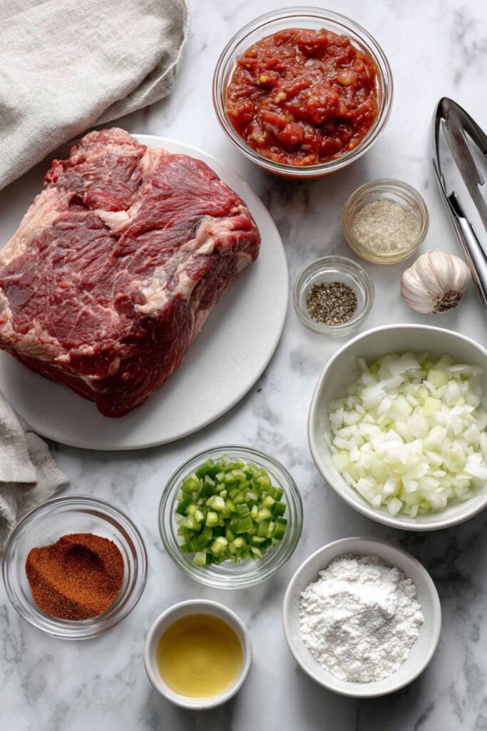 Crock Pot Salsa Roast Beef