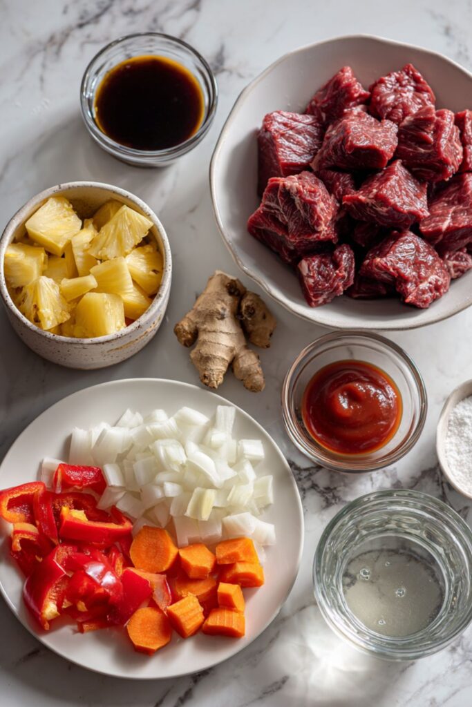 Crock Pot Sweet And Sour Beef Stew