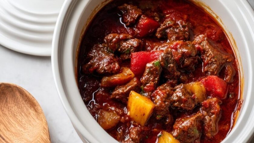 Crock Pot Sweet And Sour Beef Stew