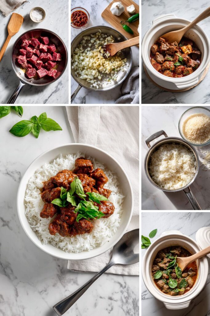 Crock Pot Thai Coconut Beef