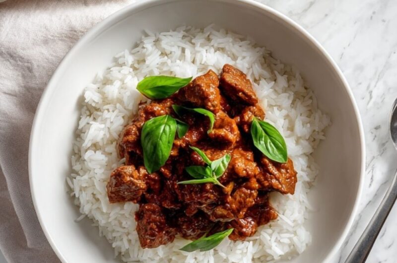 Crock Pot Thai Coconut Beef